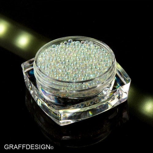 Nailart Candy Balls - Glass Perlen klar in vier Grössen - Grösse 2 - 907-002