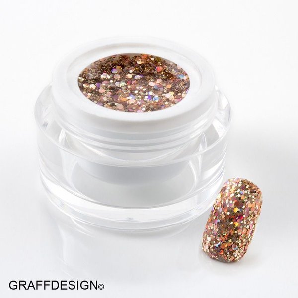 5 ml exclusives Big Glitter Color Gel in Champagne - 107-B310 3/26
