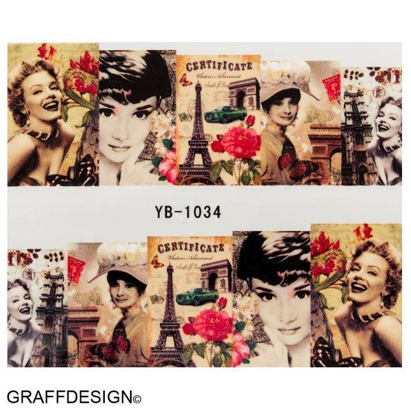 Tattoo - Sticker - Wraps - Malerei  - 702-YB-1034