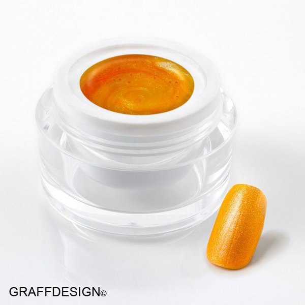 5 ml UV Colorgel / Farbgel / Neongel - Neon Metallic Orange - 107-407