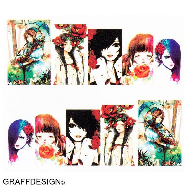 Tattoo - Sticker - Wraps - Mädchen - 702-A185