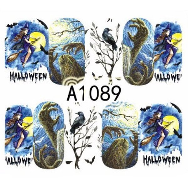 Wraps - Sticker - Tattoo - Halloween / Karneval / Skull - 702-A1089