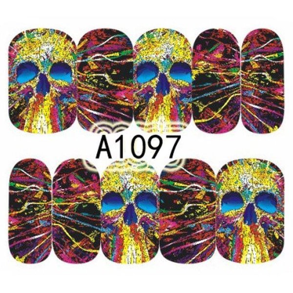 Wraps - Sticker - Tattoo - Halloween / Karneval / Skull - 702-A1097