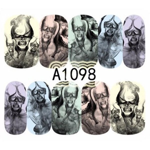 Wraps - Sticker - Tattoo - Halloween / Karneval / Skull - 702-A1098