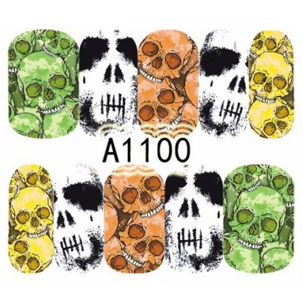 Wraps - Sticker - Tattoo - Halloween / Karneval / Skull - 702-A1100