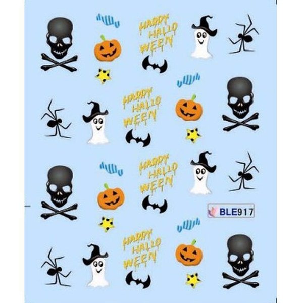 Sticker - Tattoo - Halloween / Karneval / Skull - 702-917