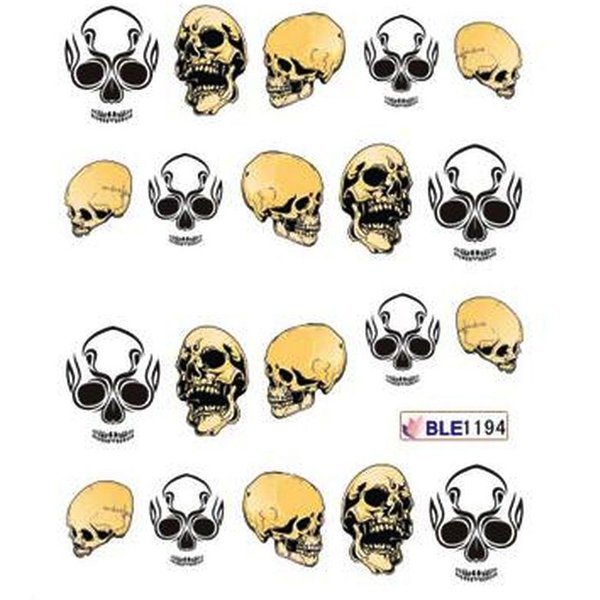 Sticker - Tattoo - Halloween / Karneval / Skull - 702-1194 AE3