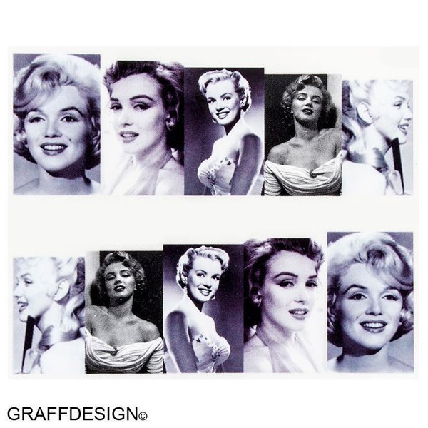 Wraps / Sticker / Tattoo - Legenden / Marilyn Monroe / Sexy - 702-BN-143 CC-03