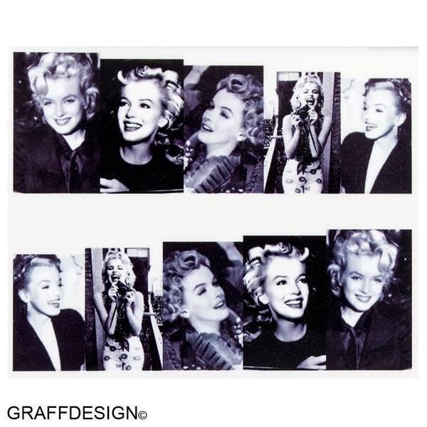 Wraps / Sticker / Tattoo - Legenden / Marilyn Monroe / Sexy - 702-BN-140 CC-02