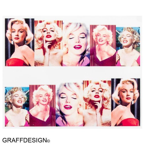 Wraps / Sticker / Tattoo - Legenden / Marilyn Monroe / Sexy - 702-BN-138 CC-16