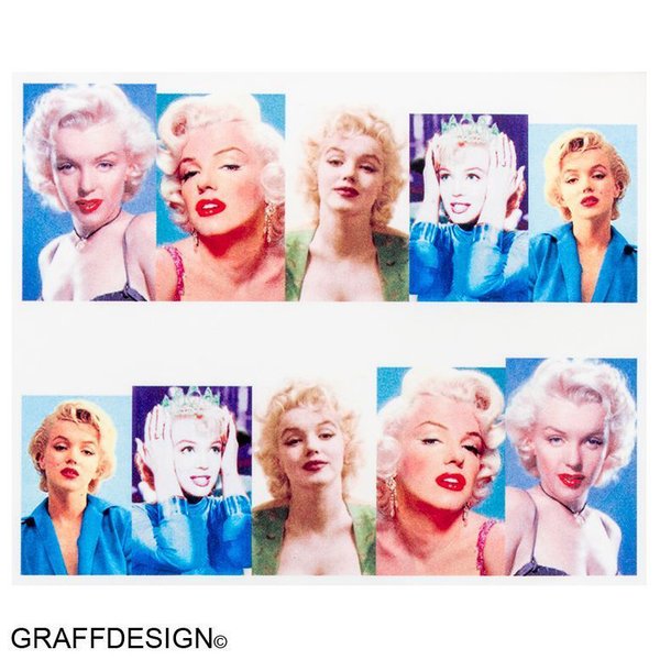 Wraps / Sticker / Tattoo - Legenden / Marilyn Monroe / Sexy - 702-BN-136 CC-14