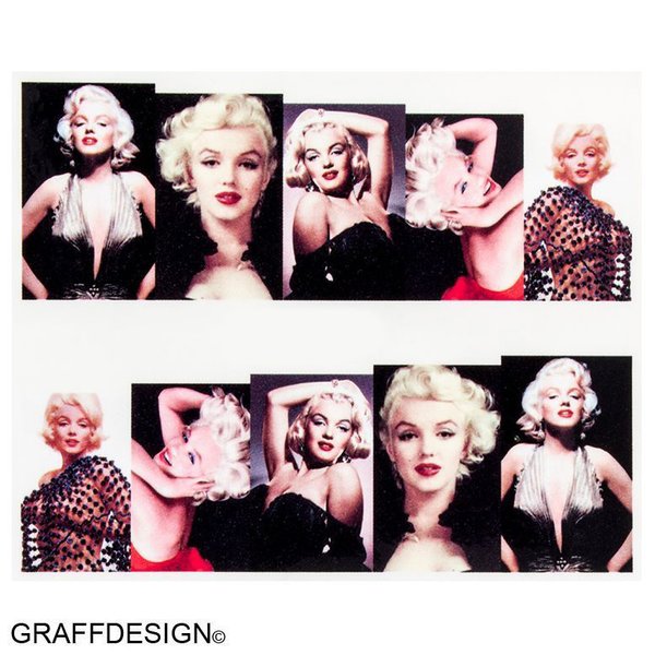 Wraps / Sticker / Tattoo - Legenden / Marilyn Monroe / Sexy - 702-BN-135 CC-13