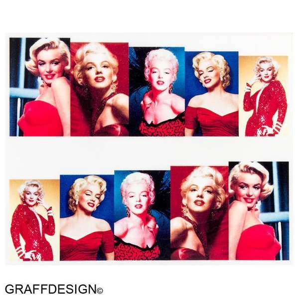 Wraps / Sticker / Tattoo - Legenden / Marilyn Monroe / Sexy - 702-BN-133 CC-10