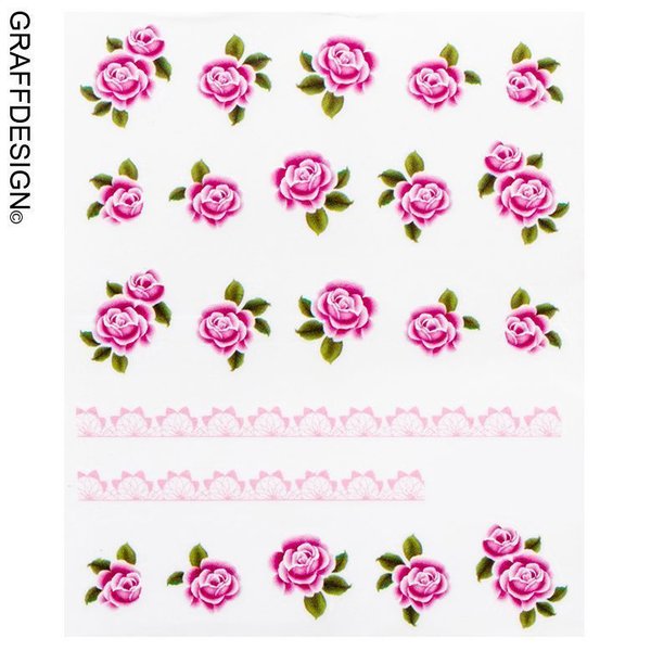 Sticker - Tattoo - Blumen / Blüten - 702-1785 - BQ-13