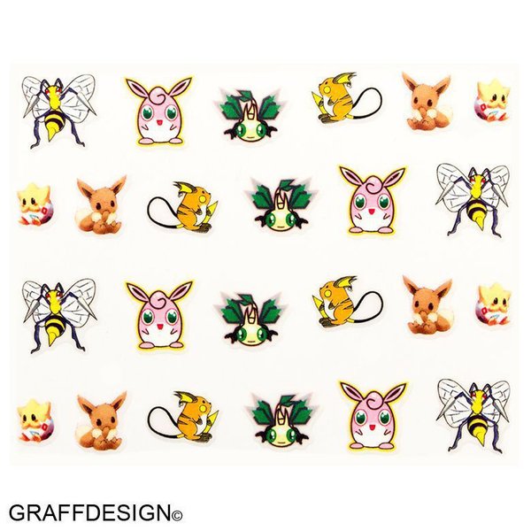 Sticker selbstklebend - Pokemon - 705-E438