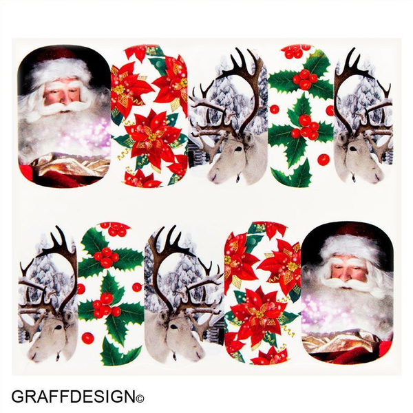 Wraps - Sticker - Tattoo - Weihnachten / Winter - 702-STZ-409 w10/9
