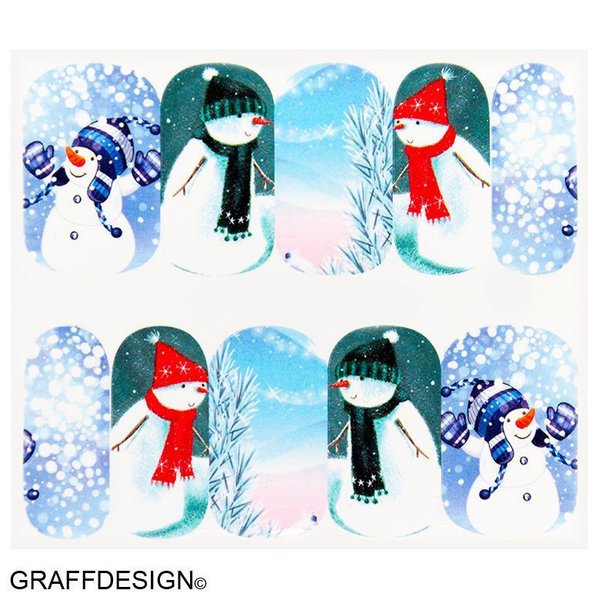 Wraps - Sticker - Tattoo - Weihnachten / Winter - 702-A1184 w10/6
