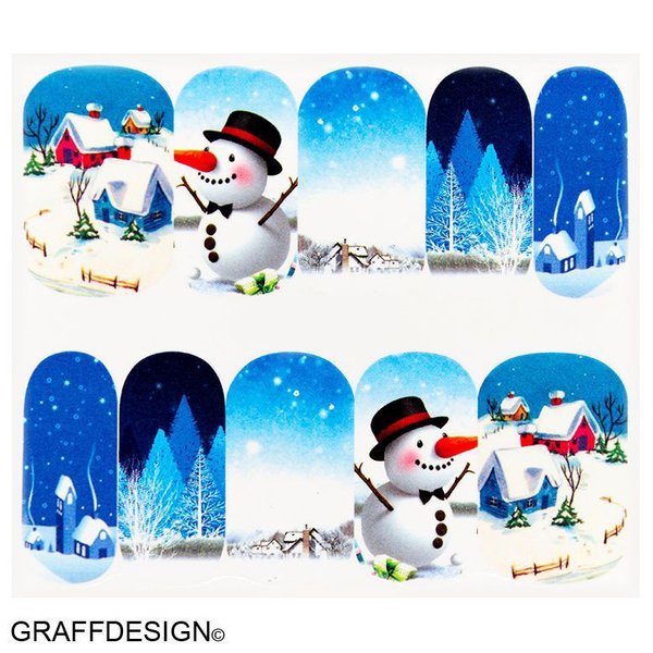 Wraps - Sticker - Tattoo - Weihnachten / Winter - 702-A1188 w10/6