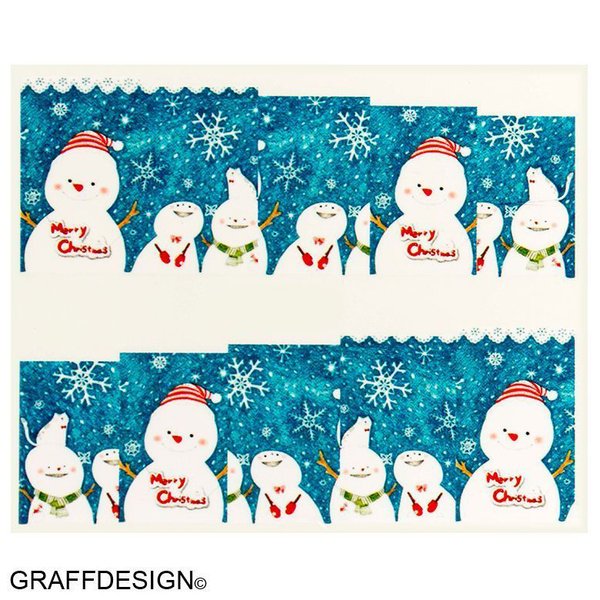 Wraps - Sticker - Tattoo - Weihnachten / Winter - 702-BN-217 w6/5