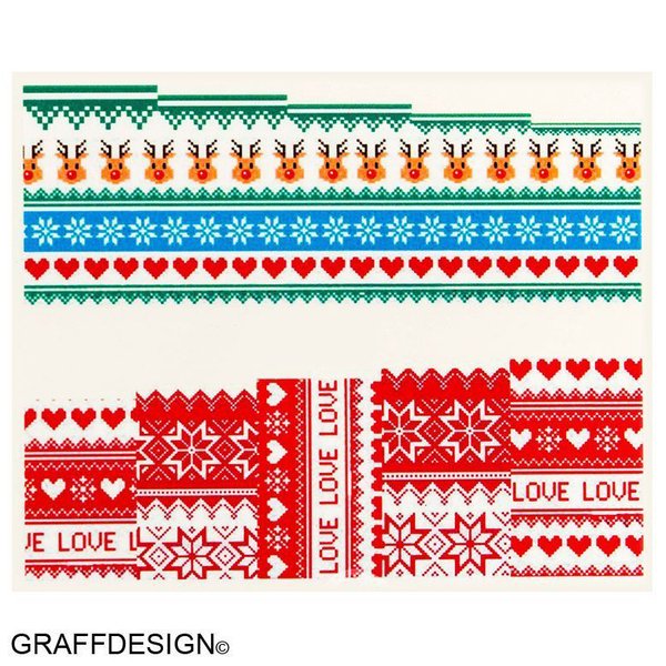 Wraps - Sticker - Tattoo - Weihnachten / Winter - 702-BN-250