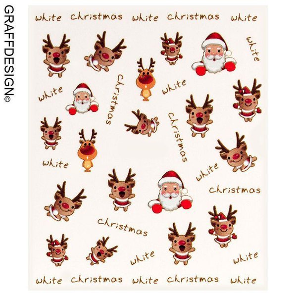 Sticker - Tattoo - Weihnachten / Winter / Christmas - 702-YB-281 w8/8