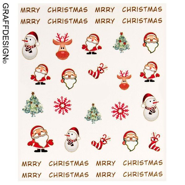 Sticker - Tattoo - Weihnachten / Winter / Christmas - 702-YB-285 w8/8