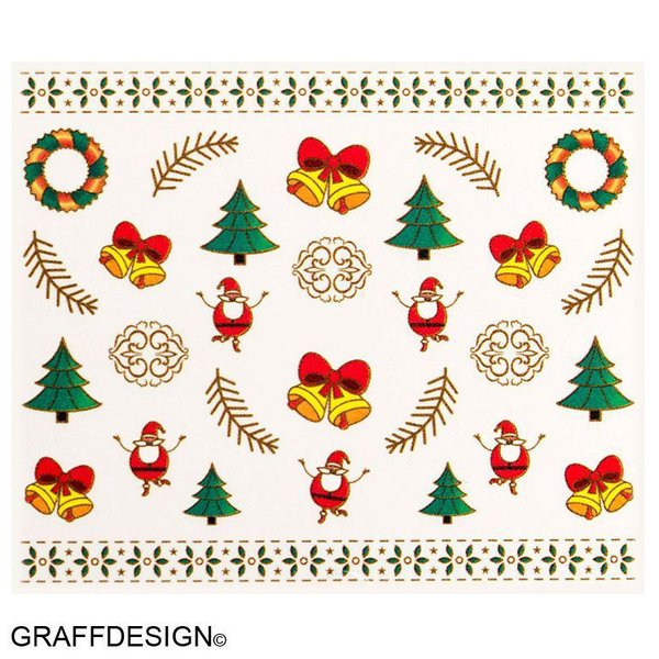 Sticker - Tattoo - Weihnachten / Winter / Christmas - 702-YB-293 w8/7