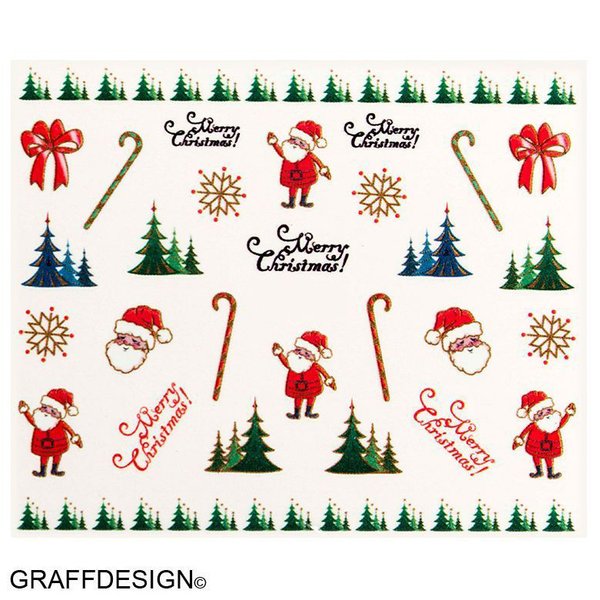 Sticker - Tattoo - Weihnachten / Winter / Christmas - 702-YB-294 w8/7