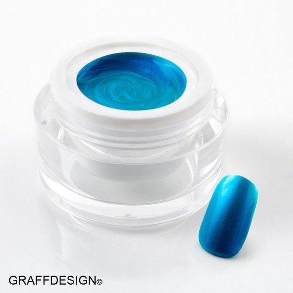 5 ml UV Flip Flop Gel / Colorgel / Farbgel - Flip Flop Blue Lagoon - 107-B8758 7/17