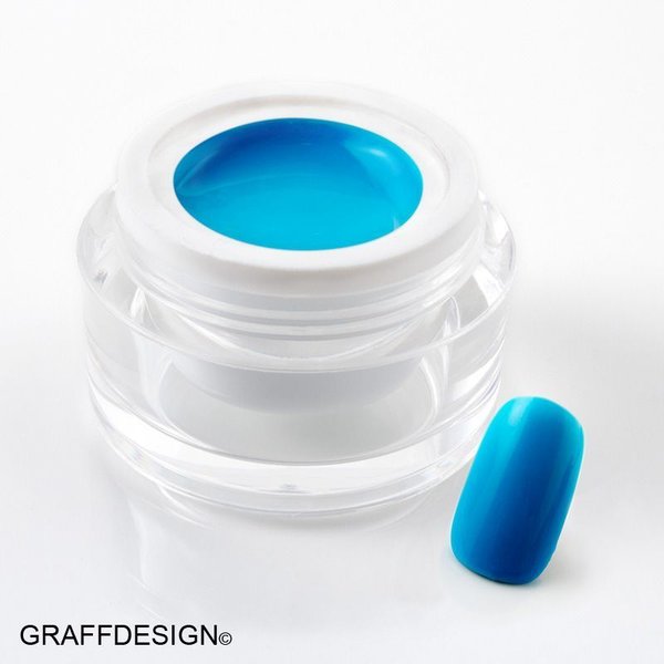 5 ml UV Colorgel / Farbgel / Neongel - Light Neon Blau - 107-LN06 8/10