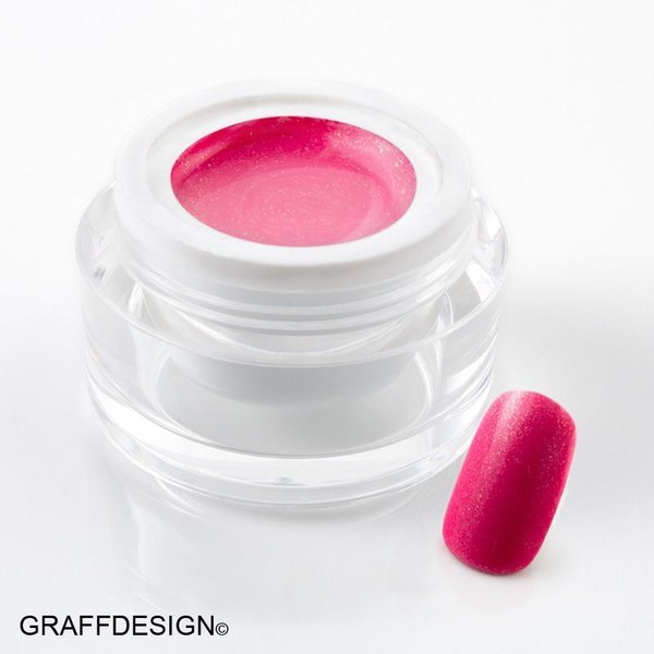 5 ml UV Colorgel / Farbgel / Glittergel - Cupcake Cranberrypink - 107-GL023 18/15