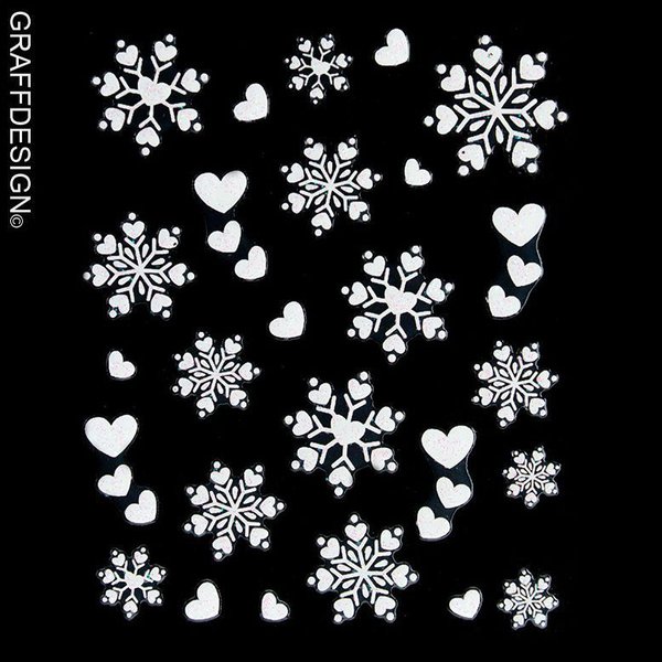 Sticker mit Glitter - Weihnachten / Winter / Sterne - 703-XF184