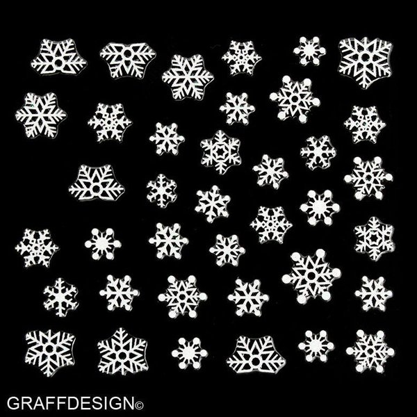 Sticker mit Glitter - Weihnachten / Winter / Sterne - 703-SN-107 w4/4