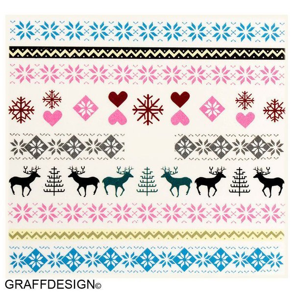 Wraps - Sticker - Tattoo - Weihnachten / Winter / Christmas - 702-CC-062 w1/7