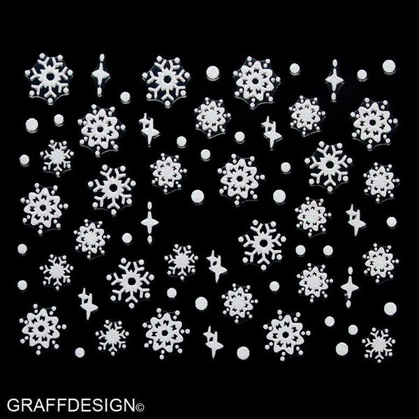 Sticker mit Glitter - Weihnachten / Winter - 703-SMY049