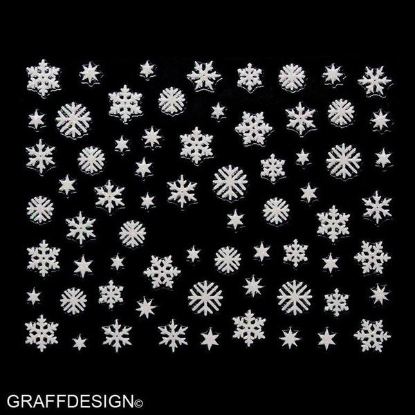 Sticker mit Glitter - Weihnachten / Winter - 703-SMY052