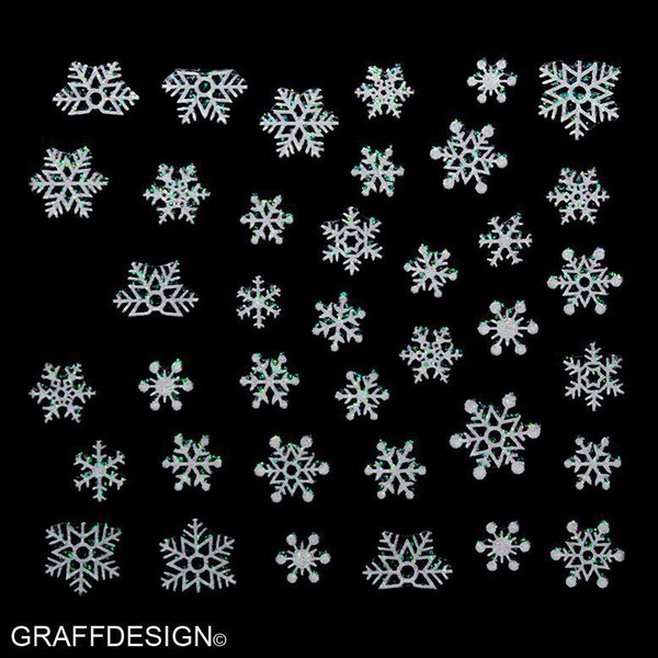 Sticker mit Glitter - Weihnachten / Christmas - 703-SN-105 w4/4