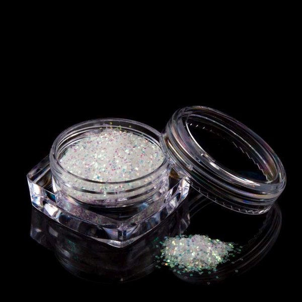 irisierendes Glitter Puder fein 0,2 mm - 1002-403