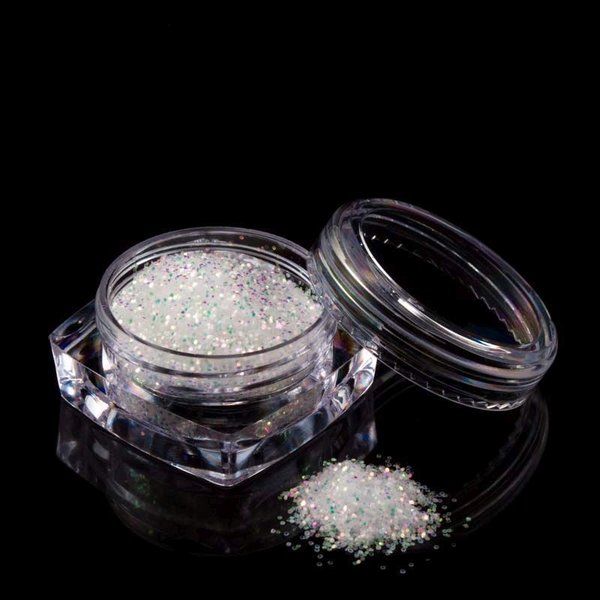 irisierendes Glitter Puder fein 0,2 mm - 1002-404