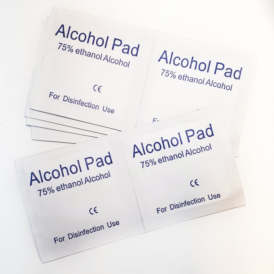 10 Alkoholpads - Mini Alkoholtuch - Press on Nails - PNT-003 - Graffdesign