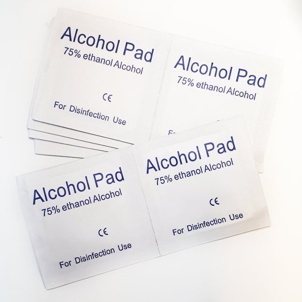 10 Alkoholpads - Mini Alkoholtuch - Press on Nails - PNT-003