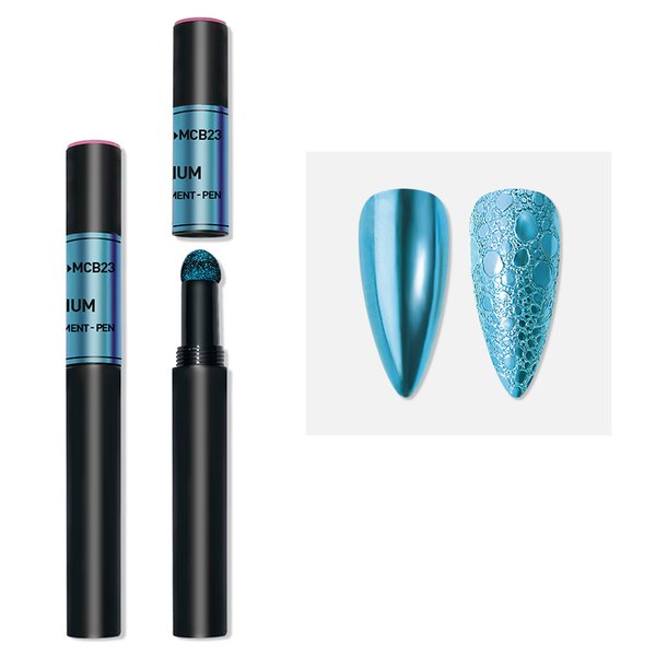 Nailart Puder - Pigment Pen Stift - Magic Chrome - 1010-MCB23
