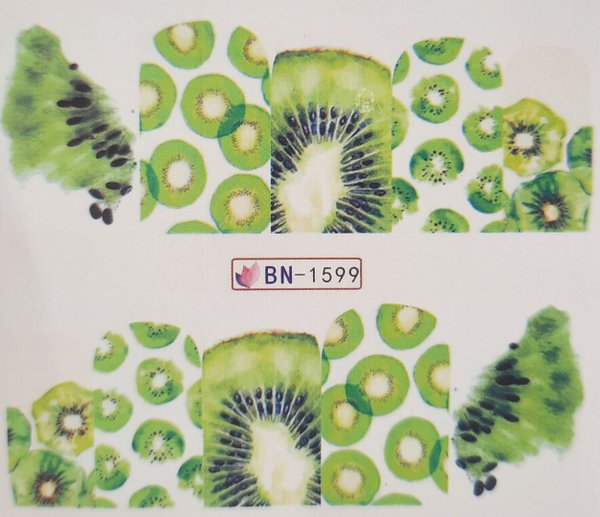 Tattoo - Sticker - Wraps - Fruit - Früchte - Kiwi - 702-BN-1599 B1
