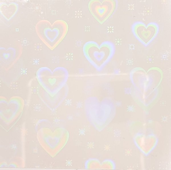 GRAFFDESIGN - Sticker - Heart - Transparent - selbstklebend - 703-002