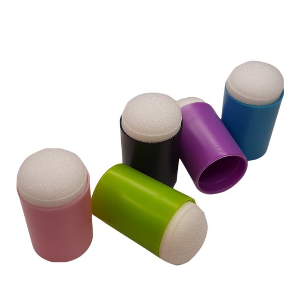 5 bunte Sponge Ombre Tools zum tupfen für Farbverläufe
