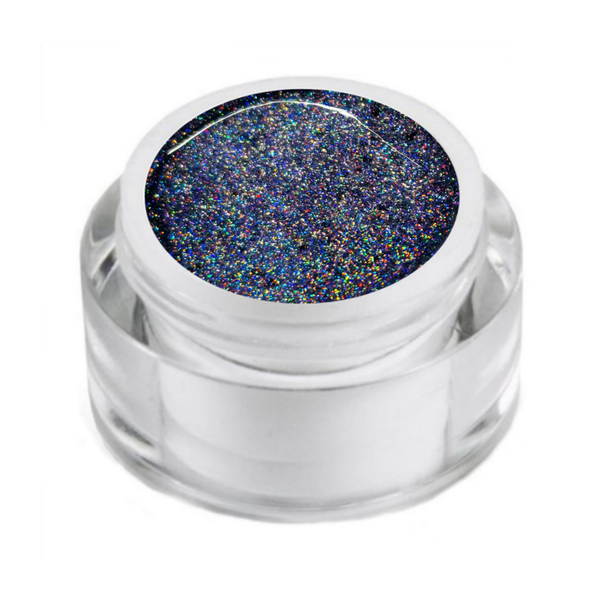 GRAFFDESIGN - 5 ml Colorgel / Farbgel - in Glitter Holo Azur - 107-3183