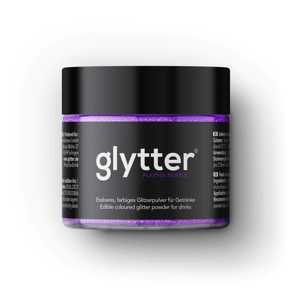 Glitter für Ihr Getränk im Metallic Look - GLYTTER Playful Purple